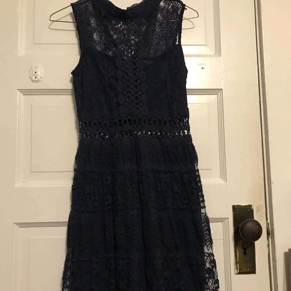 Formal navy dress